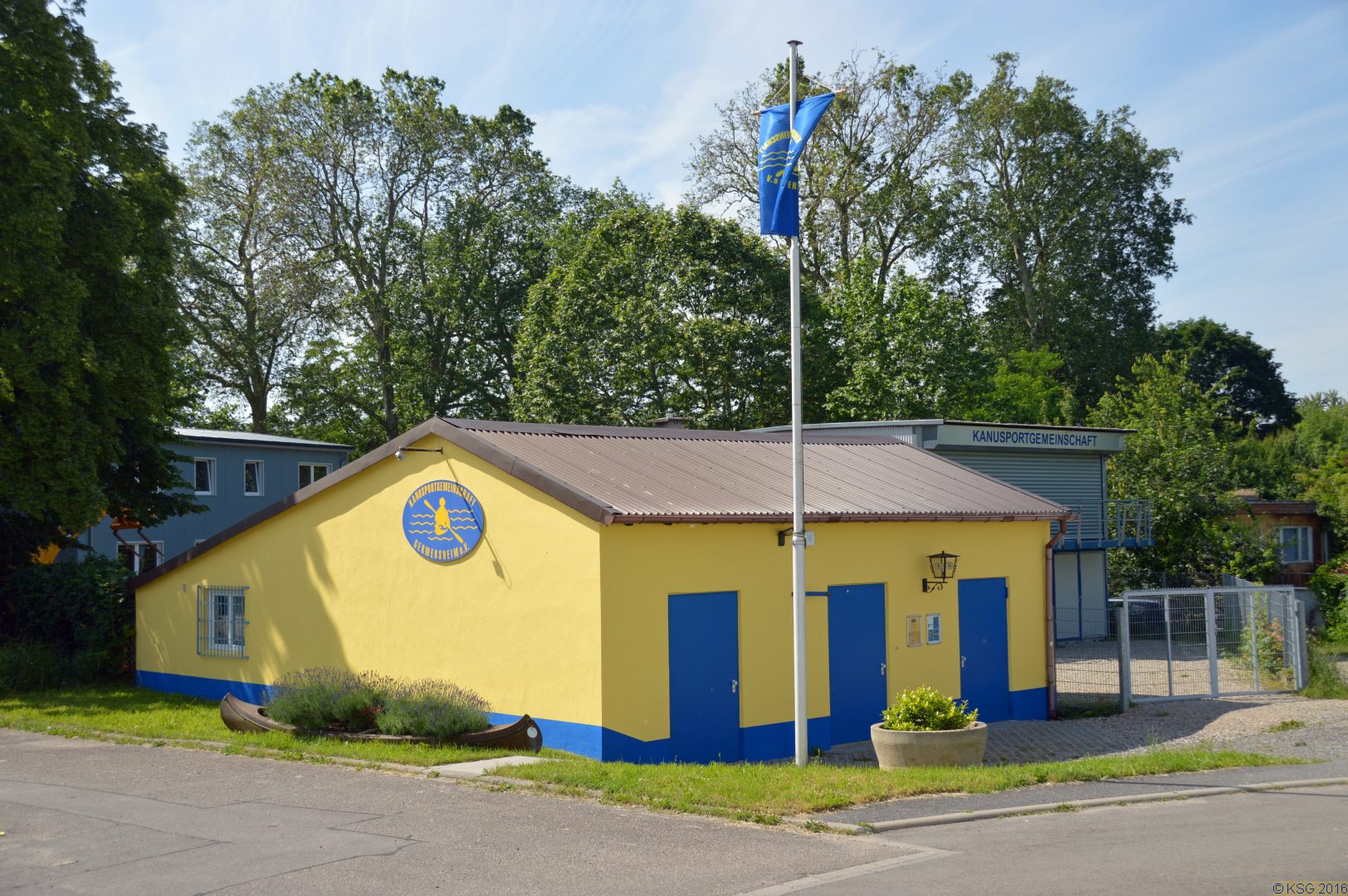 Bootshaus im neuen Kleid